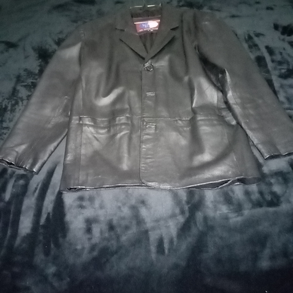 Leather jacket